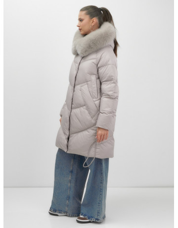 Длинный пуховик премиум-класса, защита от влаги и холода