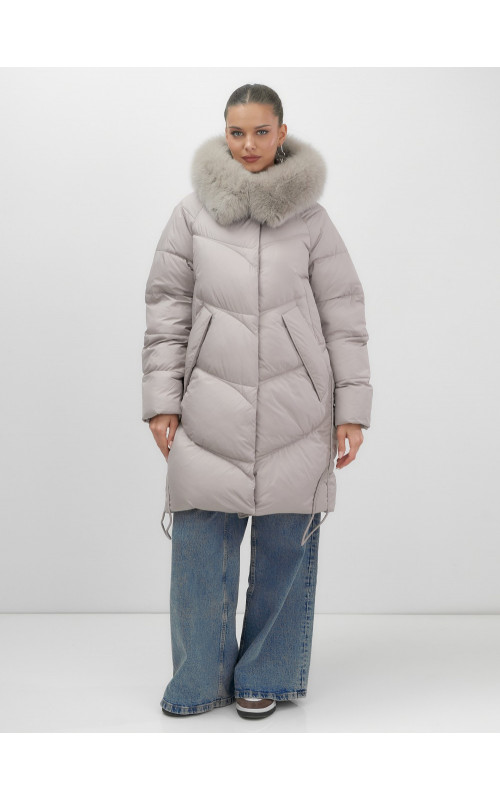 Длинный пуховик премиум-класса, защита от влаги и холода