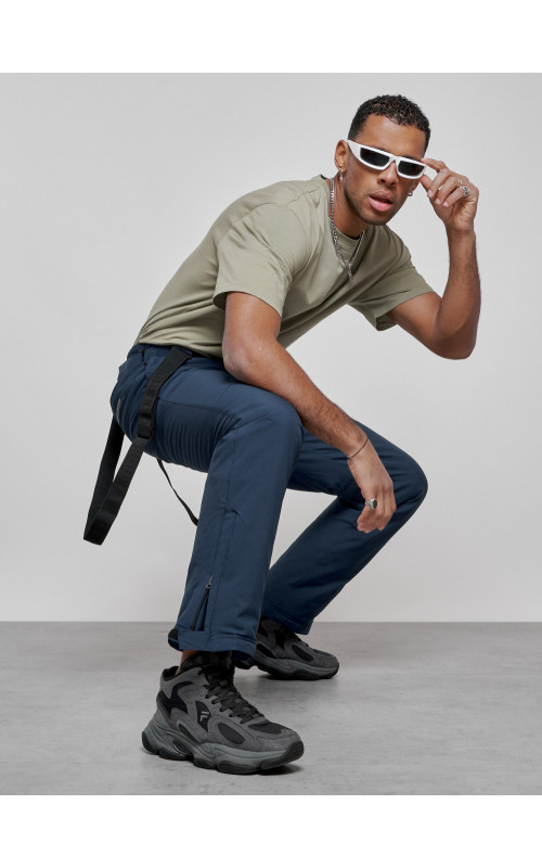 Мужские горнолыжные брюки для любителей зимних видов спорта.