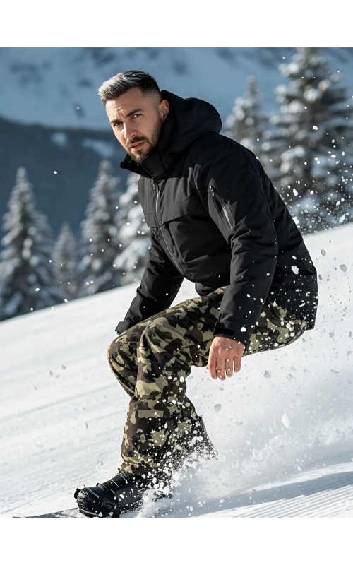 Мужской горнолыжный костюм MTFORCE: для зимы и города.