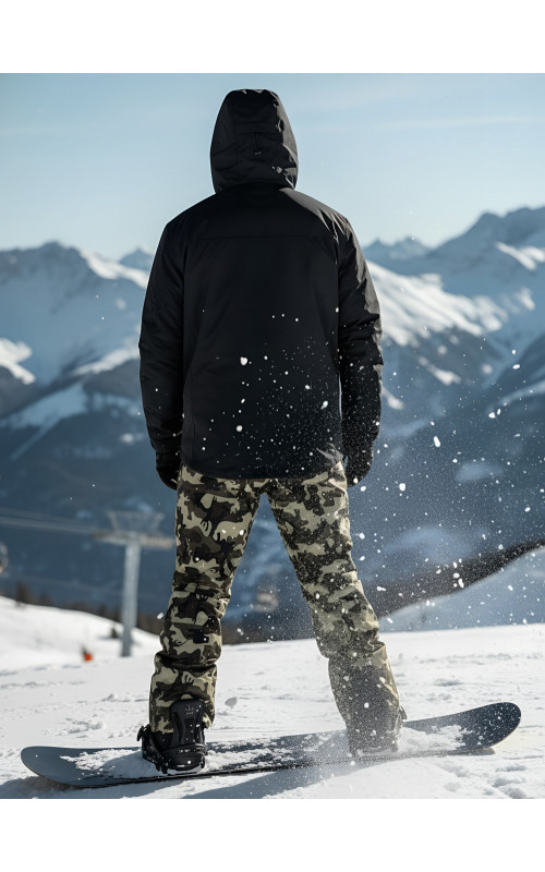 Мужской горнолыжный костюм MTFORCE: для зимы и города.
