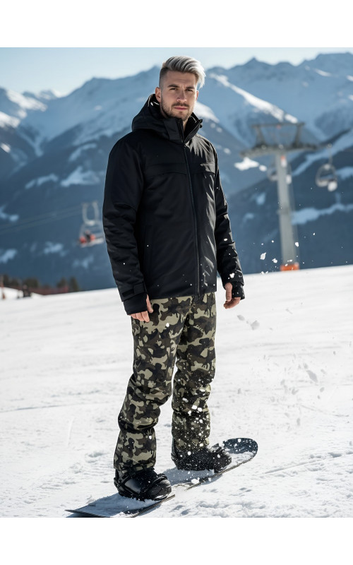 Мужской горнолыжный костюм MTFORCE: для зимы и города.