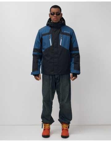 Мужская горнолыжная куртка, тёмно-синий, для зимних видов спорта в Тюмени