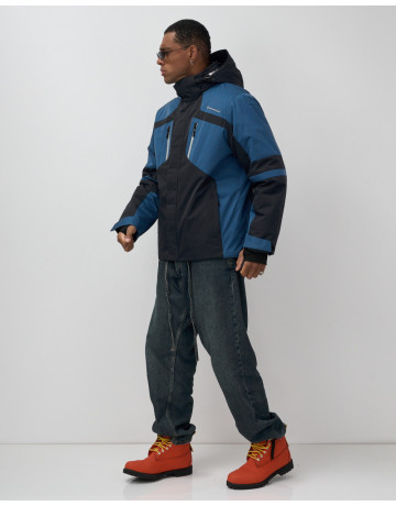 Мужская горнолыжная куртка, тёмно-синий, для зимних видов спорта в Тюмени