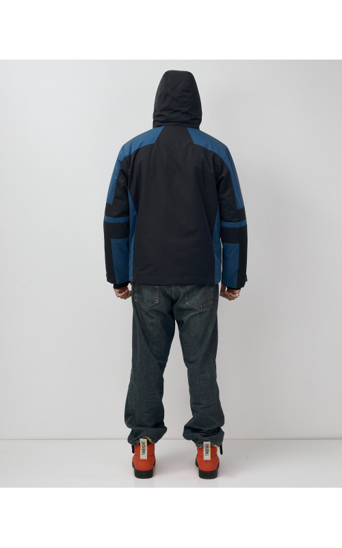 Мужская горнолыжная куртка, тёмно-синий, для зимних видов спорта в Тюмени