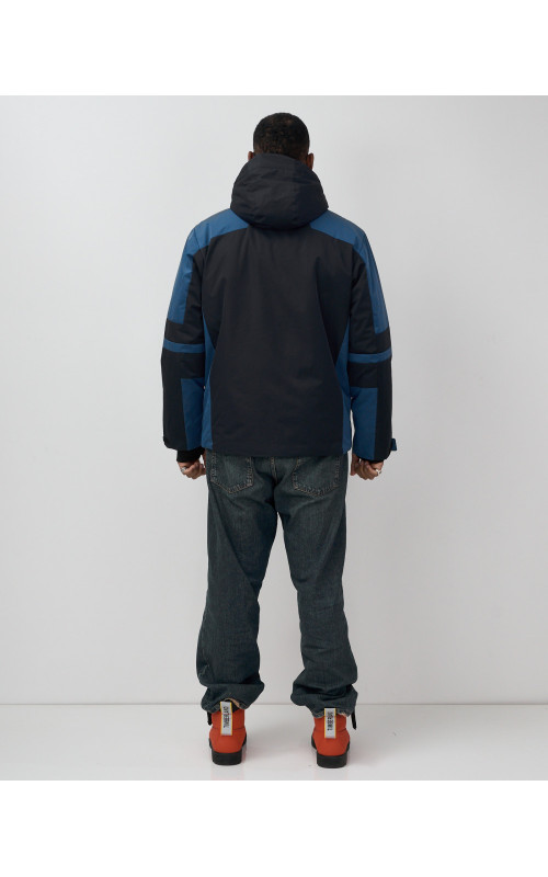 Мужская горнолыжная куртка, тёмно-синий, для зимних видов спорта в Тюмени