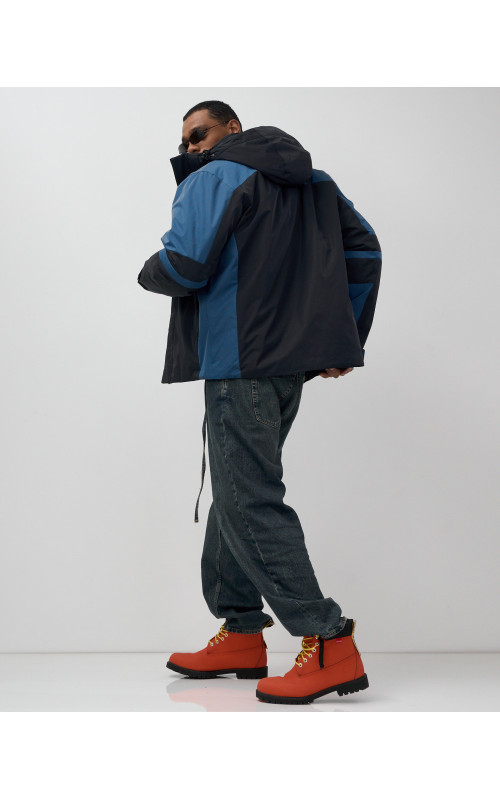 Мужская горнолыжная куртка, тёмно-синий, для зимних видов спорта в Тюмени