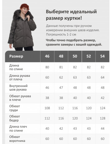 Пуховик для женщин с мехом песца