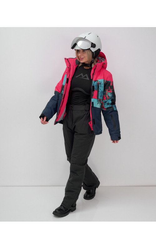 Женский горнолыжный костюм зимний, размерный ряд 40–50.