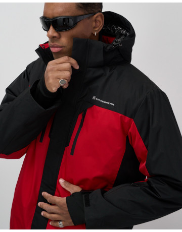 Мужская горнолыжная куртка, зимняя, красная. в Тюмени