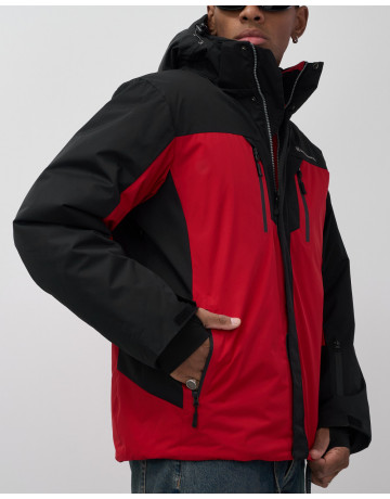 Мужская горнолыжная куртка, зимняя, красная. в Тюмени