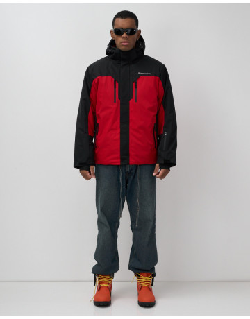 Мужская горнолыжная куртка, зимняя, красная. в Тюмени