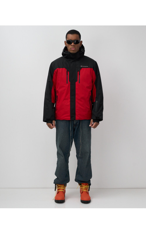 Мужская горнолыжная куртка, зимняя, красная. в Тюмени