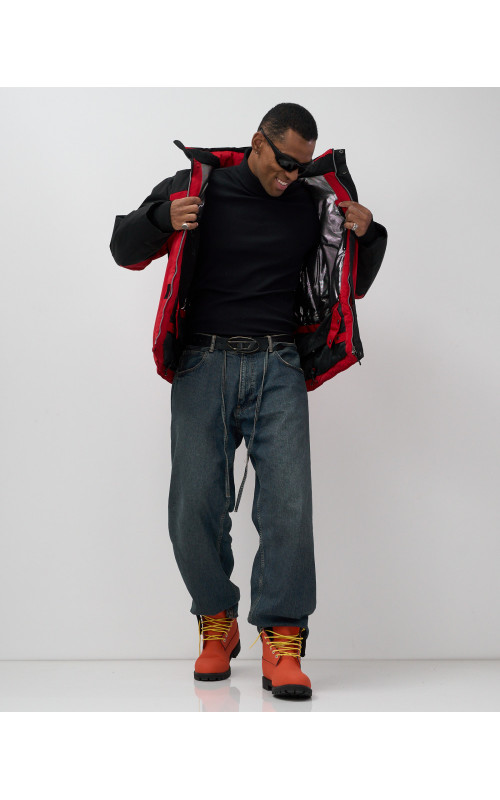 Мужская горнолыжная куртка, зимняя, красная. в Тюмени