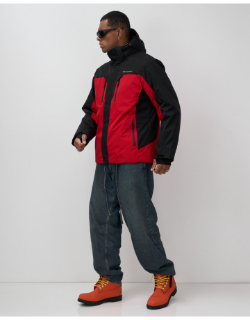 Мужская горнолыжная куртка, зимняя, красная. в Тюмени