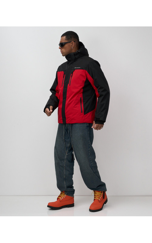 Мужская горнолыжная куртка, зимняя, красная. в Тюмени