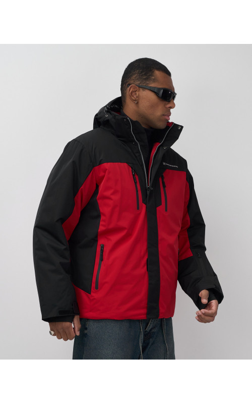 Мужская горнолыжная куртка, зимняя, красная. в Тюмени