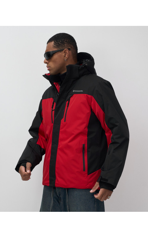 Мужская горнолыжная куртка, зимняя, красная. в Тюмени