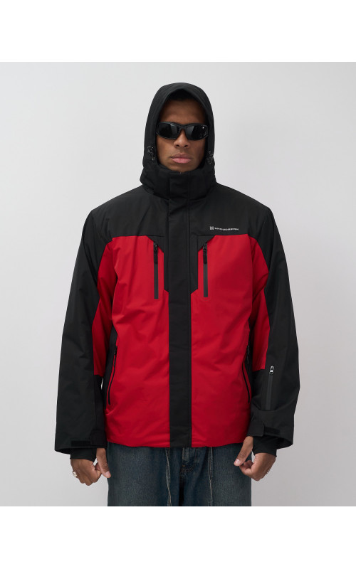 Мужская горнолыжная куртка, зимняя, красная. в Тюмени