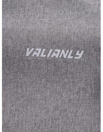 Мужская спортивная парка с капюшоном серого цвета, для активного отдыха в Тюмени