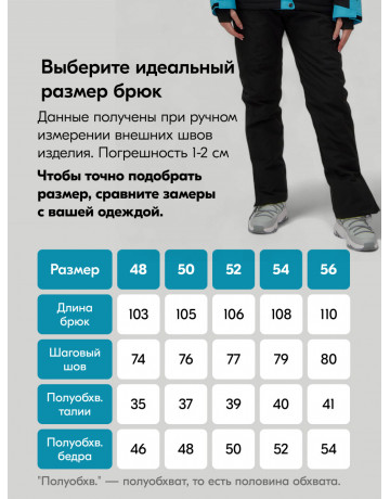 Женский горнолыжный костюм для зимних активностей