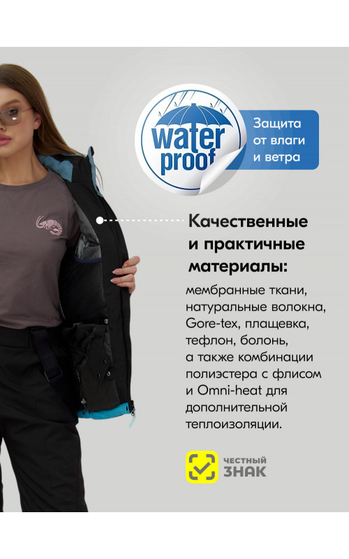 Женский горнолыжный костюм для зимних активностей