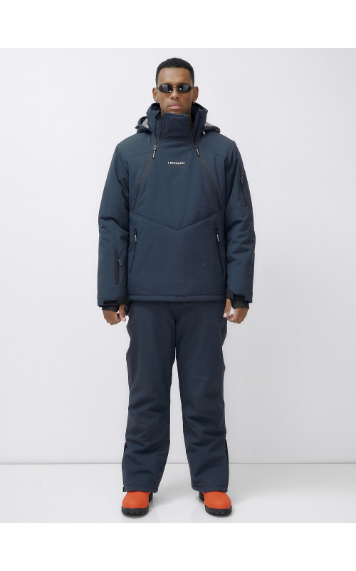Мужской горнолыжный костюм: куртка-анорак и полукомбинезон