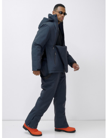 Мужской горнолыжный костюм: куртка-анорак и полукомбинезон