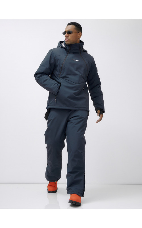 Мужской горнолыжный костюм: куртка-анорак и полукомбинезон
