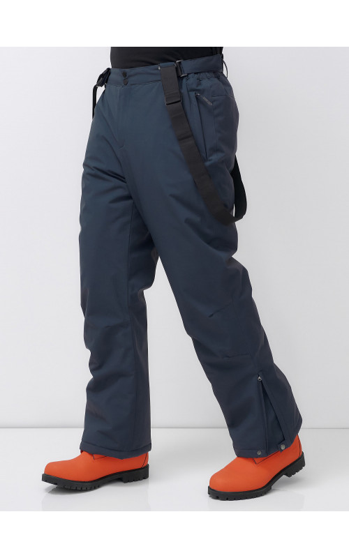 Мужской горнолыжный костюм: куртка-анорак и полукомбинезон