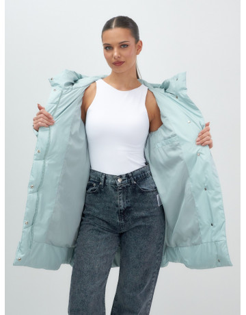 Женская утеплённая куртка с капюшоном для осени и зимы, свободный покрой.