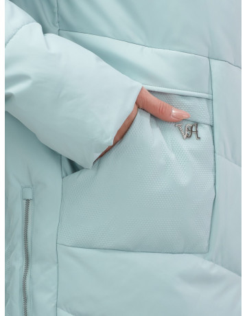 Женская утеплённая куртка с капюшоном для осени и зимы, свободный покрой.