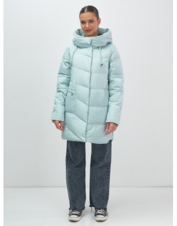 Женская утеплённая куртка с капюшоном для осени и зимы, свободный покрой.
