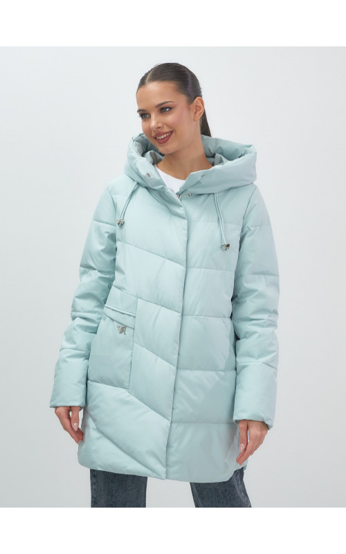 Женская утеплённая куртка с капюшоном для осени и зимы, свободный покрой.