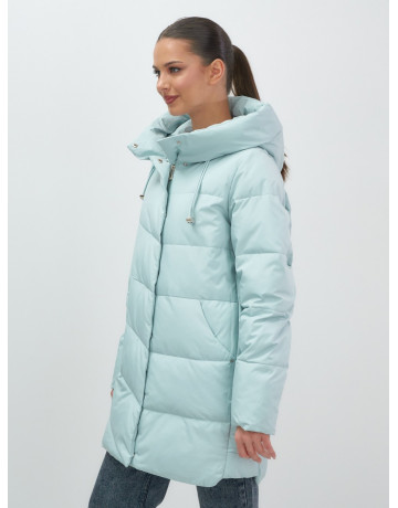 Женская утеплённая куртка с капюшоном для осени и зимы, свободный покрой.