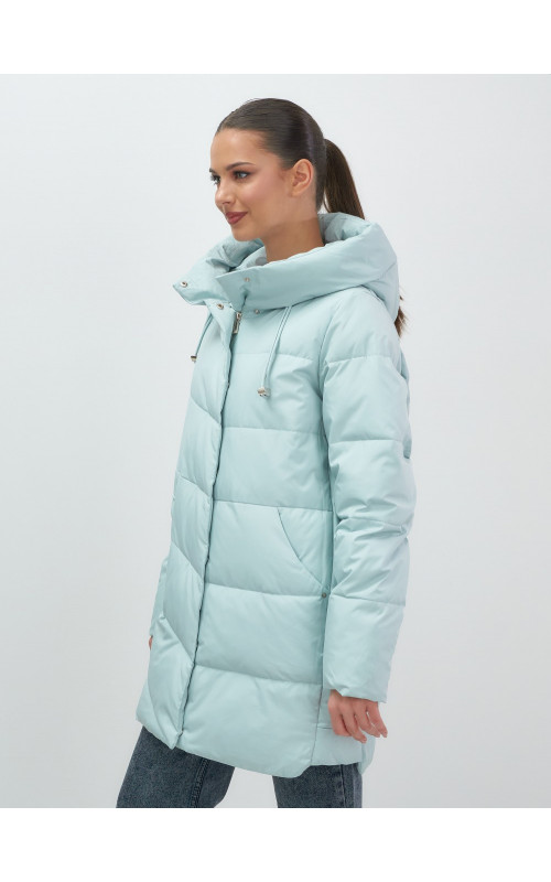 Женская утеплённая куртка с капюшоном для осени и зимы, свободный покрой.