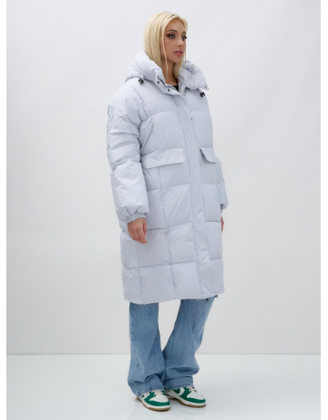 Женская куртка летучая мышь с капюшоном для холодной погоды