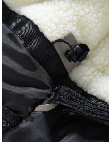 Зимняя парка для мальчика-подростка, свободный крой.