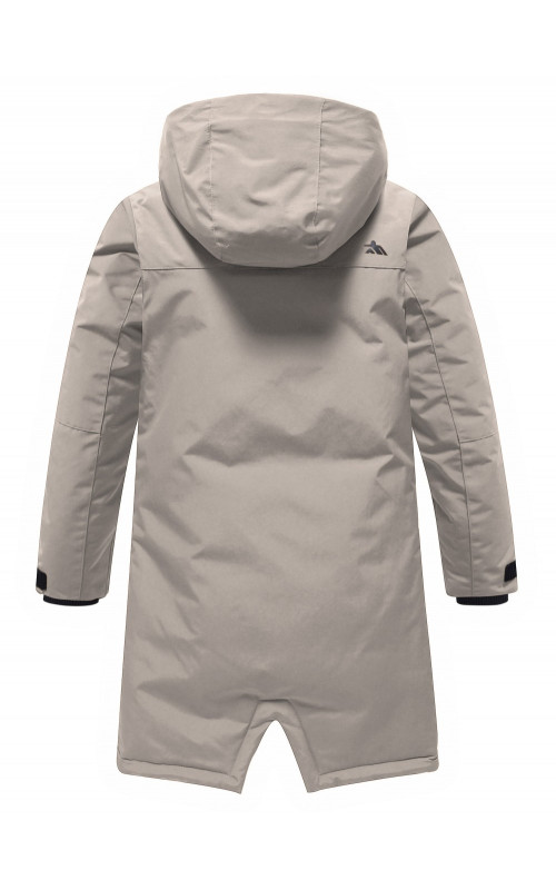 Зимняя парка для мальчика-подростка, свободный крой.