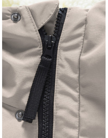 Зимняя парка для мальчика-подростка, свободный крой.