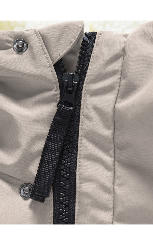 Зимняя парка для мальчика-подростка, свободный крой.