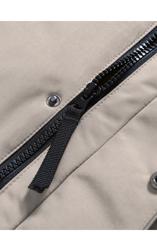 Зимняя парка для мальчика-подростка, свободный крой.