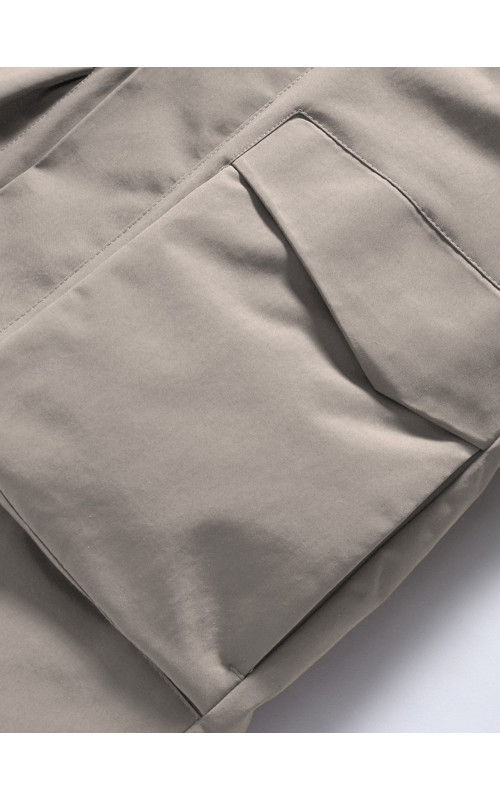 Зимняя парка для мальчика-подростка, свободный крой.