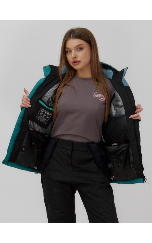 Женская горнолыжная куртка, размерная сетка 42–50