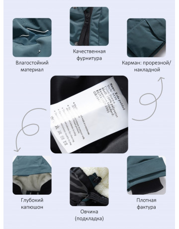 Зимняя парка для мальчика-подростка: свобода движений и тепло