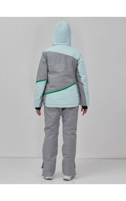 Женская горнолыжная куртка с комбинированным принтом: стиль и тепло на склоне