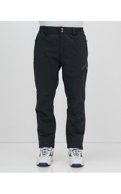 Мужские туристические брюки с флисовой подкладкой тёмно-синего цвета