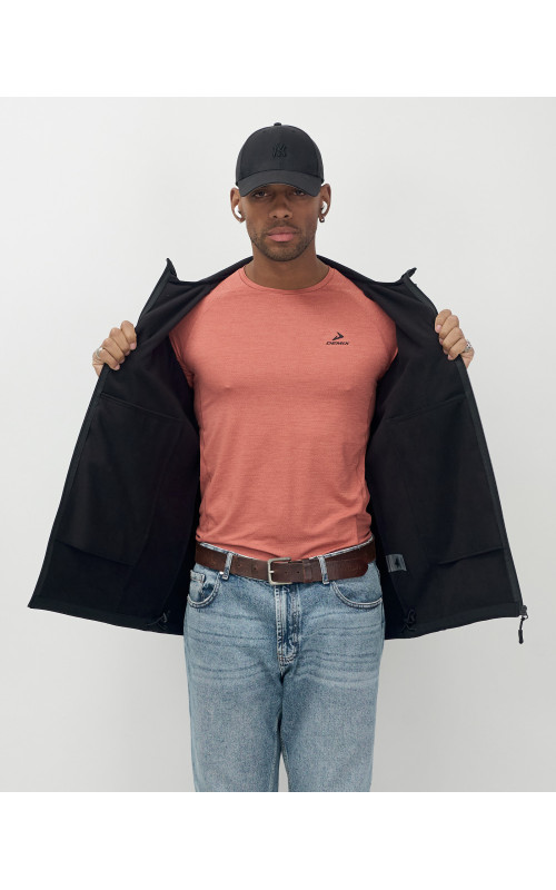 Спортивная ветровка с капюшоном для активных мужчин