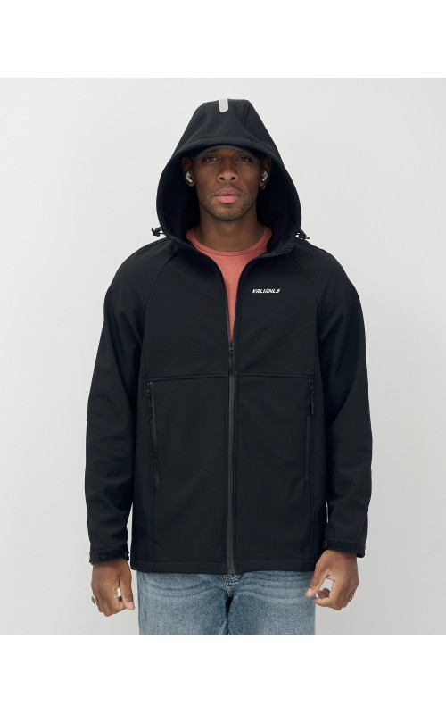 Спортивная ветровка с капюшоном для активных мужчин