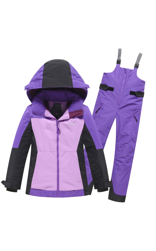 Зимний горнолыжный костюм для девочки: защита и комфорт в холода